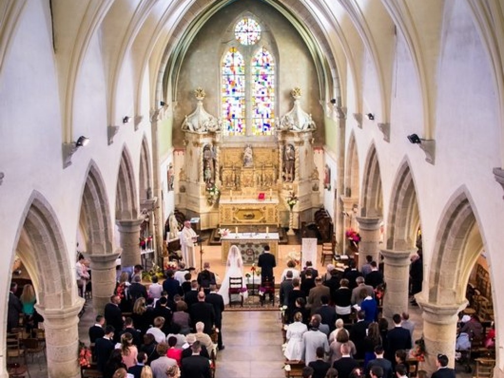 église mariage photographe kermodest