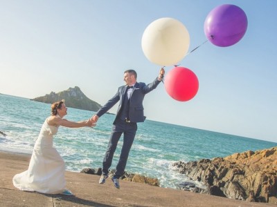 photographe castel beau site couple bretagne