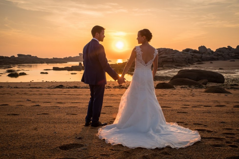 Séance After-Wedding M&F à Ploumanac’h – Côtes D’armor – Bretagne