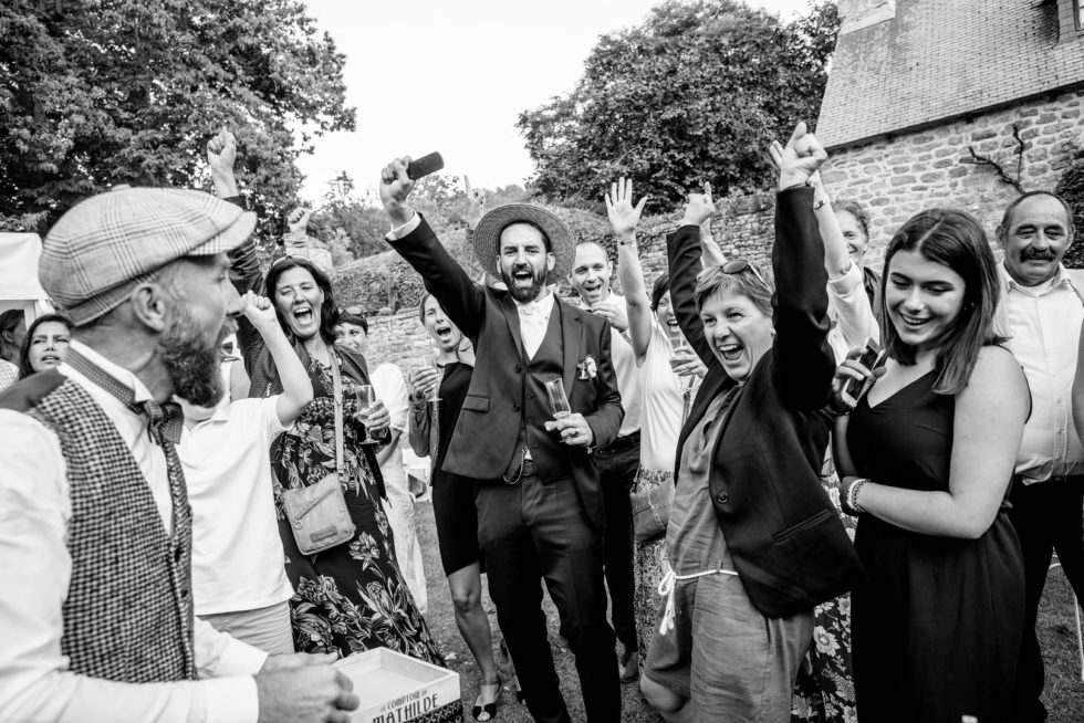 Photographe mariage Bretagne, à la noé verte