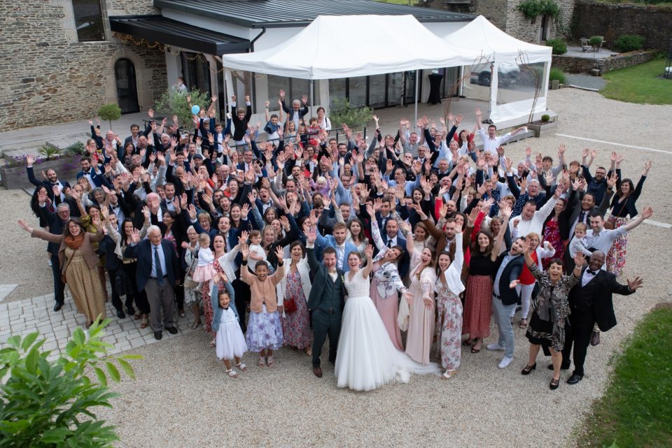 photo de groupe manoir de prévazy