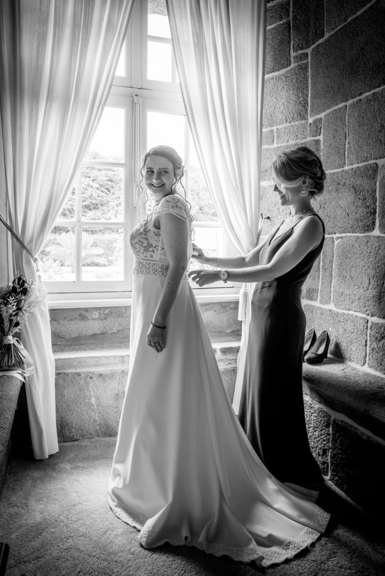 mariage au manoir de keringant lannion photographe bretagne